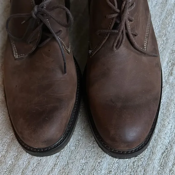 Johnston &amp; Murphy Copeland Chukka Boot Tan Oiled Full Grain Size 8
