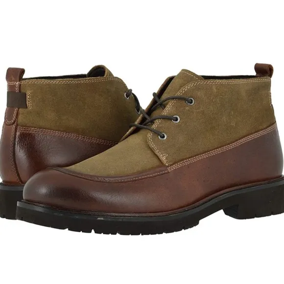 Johnston &amp; Murphy Men's Sanders Chukka Brown Shoes Size 10
