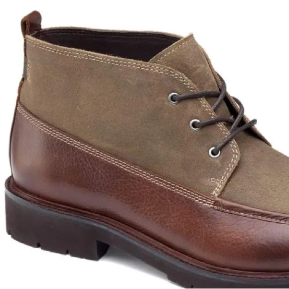 Johnston &amp; Murphy Men's Sanders Chukka Brown Shoes Size 10