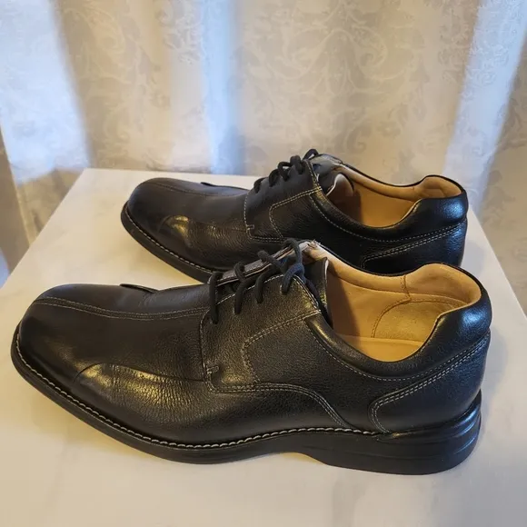 Johnston &amp; Murphy Men's Shuler Bicycle Oxford Shoes, Size 10.5m, Black