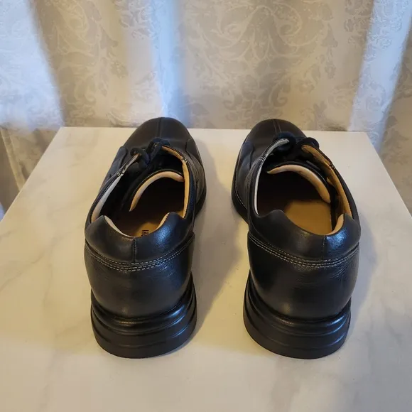 Johnston &amp; Murphy Men's Shuler Bicycle Oxford Shoes, Size 10.5m, Black