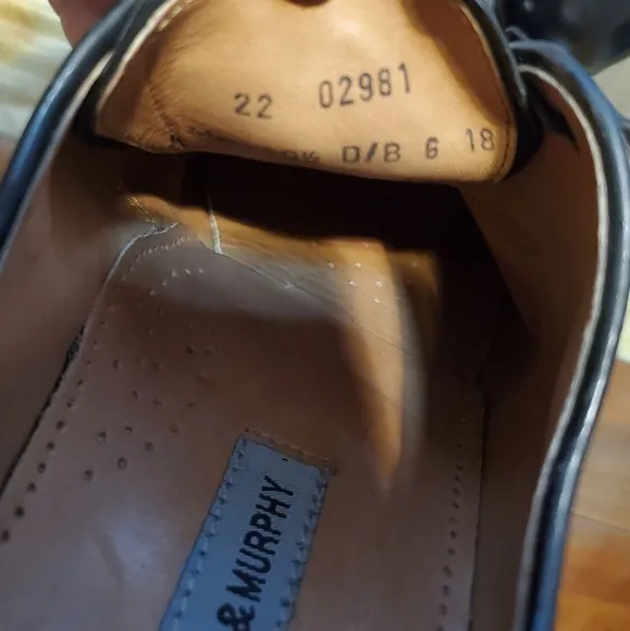 Johnston &amp; Murphy Optima shoes, Size 10 1/2 DB, Rtls. $190.00 Asking $110.00