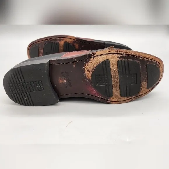 Johnston &amp; Murphy Shoes Men 10 Aragon II Kiltie Tassel Narrow