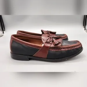 Johnston &amp; Murphy Shoes Men 10 Aragon II Kiltie Tassel Narrow