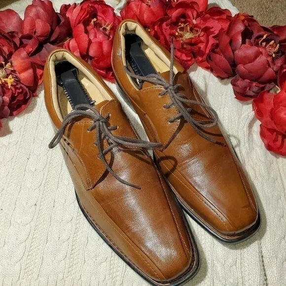 Johnston &amp; Murphy Tilden lace up dress shoes 9