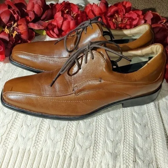 Johnston &amp; Murphy Tilden lace up dress shoes 9