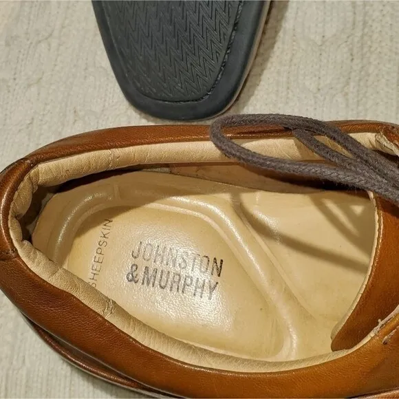Johnston &amp; Murphy Tilden lace up dress shoes 9