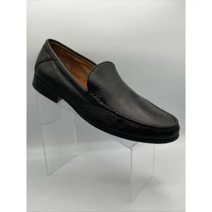 Johnston Murphy Men's 11M Hawkins Venetian Glove Black Leather Loafer  Sheepskin