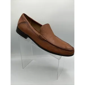 Johnston Murphy Men's 11M Hawkins Venetian Glove Leather Loafer Cognac Sheepskin