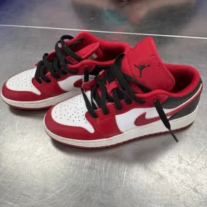 Jordan 1 Low White/Gym Red/Black/Sail