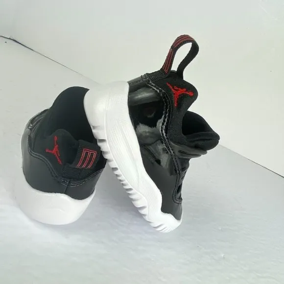 Jordan 11 Retro Little Flex (TD) 5c, BRED Black