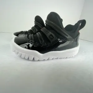 Jordan 11 Retro Little Flex (TD) 5c, BRED Black
