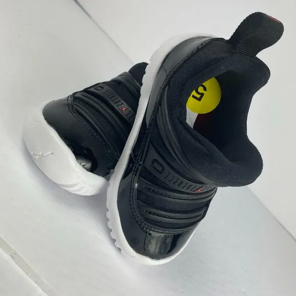 Jordan 11 Retro Little Flex (TD) 5c, BRED Black