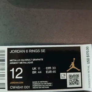 JORDAN 6 RINGS 3M (2020) - (CW4641-001)