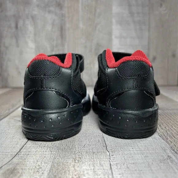 Jordan Max Aura 4 (TD) Baby's Sneaker Black Gym Red-White Size 5C DQ8402-061