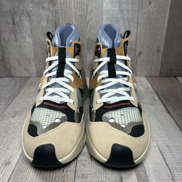 Jordan Men's Delta 3 SP Basketball Shoes Mid Top Sneakers Driftwood Brown Size 7