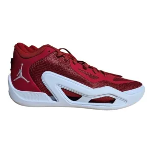 Jordan Red and White Athletic Shoes with Low Top Design and Jumpman fb2863 600