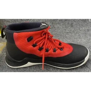Jordan Sneakers Men Size 8.5 Ultra Fly 2 Black White Gym Red Shoes 897998-001