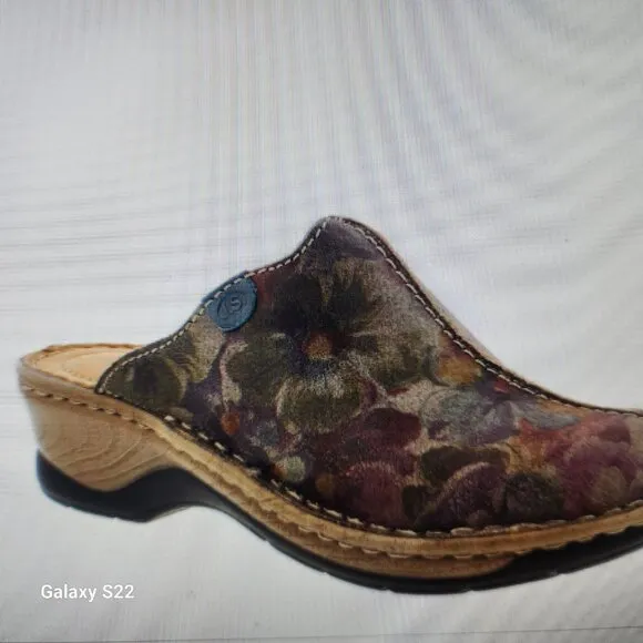 Josef Seibel Women's, Catalonia 51 Clogs. Graphite. NIB. Size EU 36/US 5-5.5