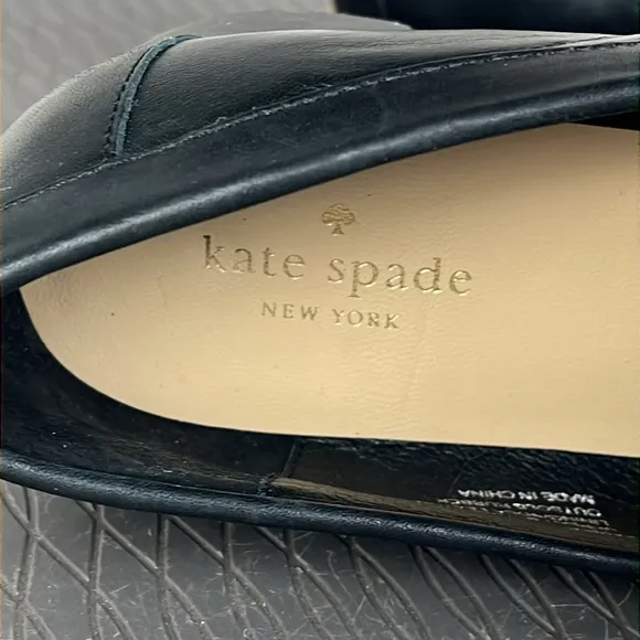 KATE SPADE KARISA LEATHER LOAFER SHOES Floral Size 11M Slip on