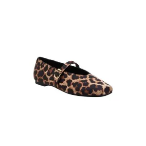 KATY PERRY Womens Beige Mary Jane Padded Evie Square Toe Flats Shoes 5.5 M