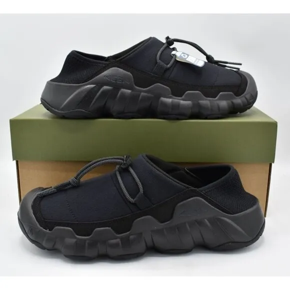 Keen Mens Size 10 Hypowser Crushback Black Slip On Shoes