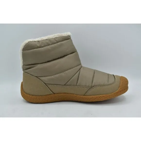 Keen Womens Size 8.5 Howser Fold Down Timberwolf Taupe Pull On Shoes