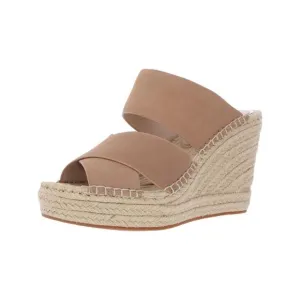 KENNETH COLE NEW YORK Womens Brown 1&quot; Platform Olivia Wedge Shoes 8 M