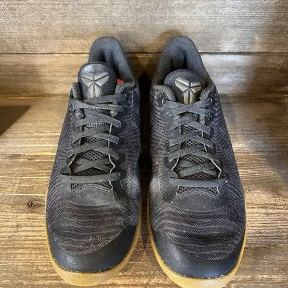 Kids Childrens Nike Kobe Mentality 2 Black Basketball‎ Shoes Sneakers Size 4.5 Y