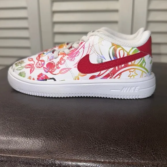 Kids Nike Air Force 1 18 “Gym Red”…