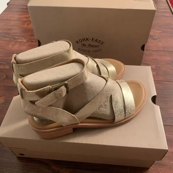 Kork-easy mariana leather sandal size 7