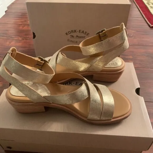 Kork-easy mariana leather sandal size 7