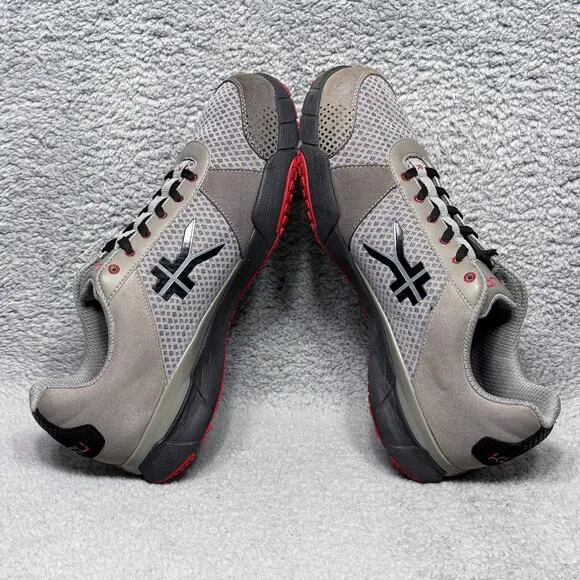 Kuru Quantum Mens Size 13.5 Running Shoes Sneakers Gray Black 101303135