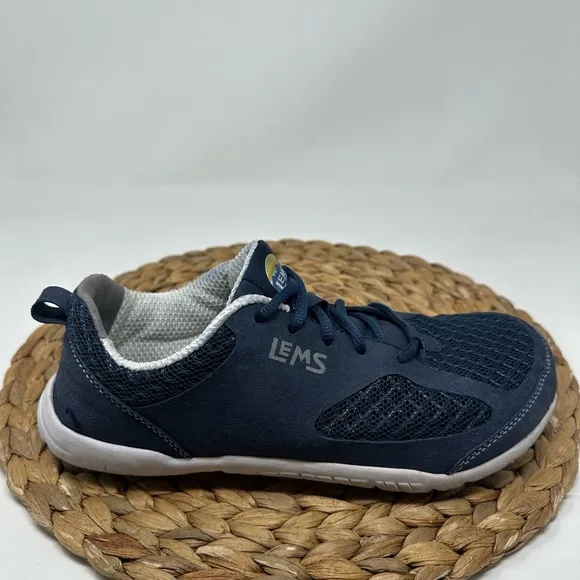 LEMS Primal 2 Slip On Sneakers Eclipse Blue Barefoot Shoes 8 Men's, 9.5 Women's