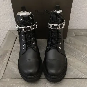 Linea Paolo Thexton Chain Lace-Up Boot (Women) 9.5M