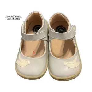 Livie &amp; Luca Sz 8 Grey Pio Pio Patent Leather Mary Jane Shoes