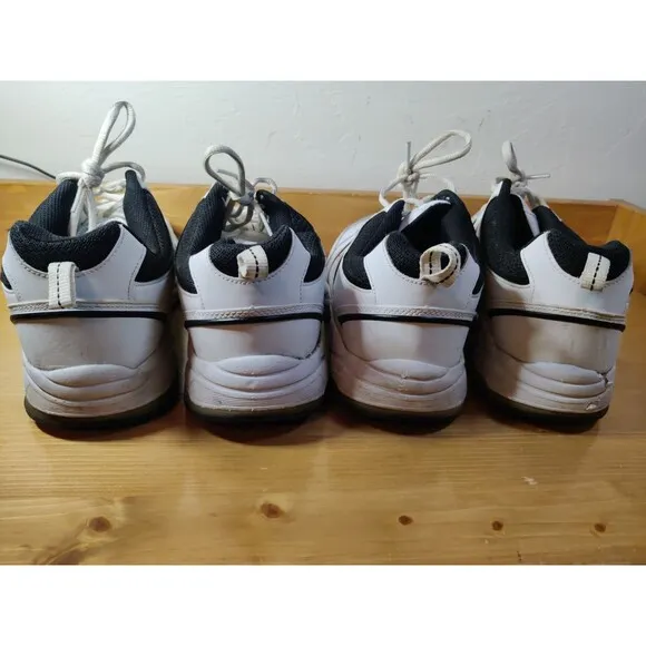 Lot Of 2 Dr. Scholl's Prodigy Mens White Comfort Walking Shoes Sneakers Size 13W