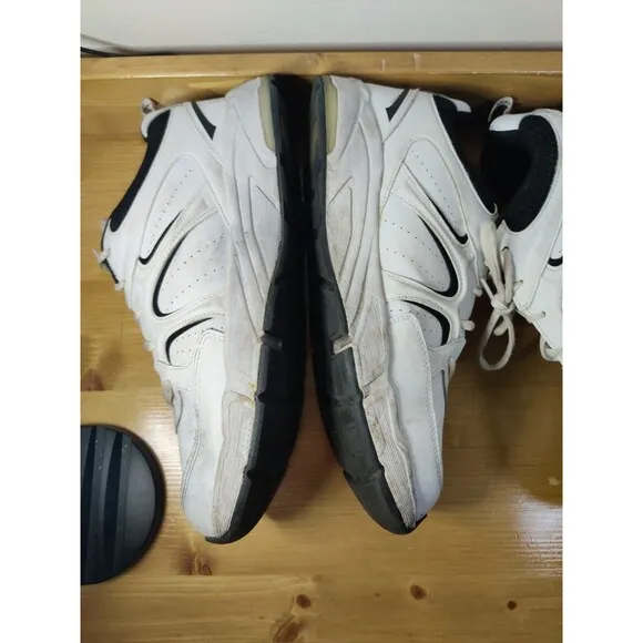 Lot Of 2 Dr. Scholl's Prodigy Mens White Comfort Walking Shoes Sneakers Size 13W