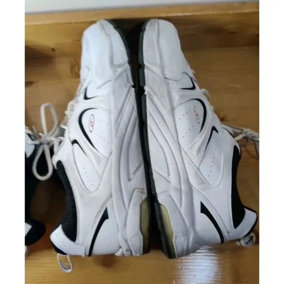 Lot Of 2 Dr. Scholl's Prodigy Mens White Comfort Walking Shoes Sneakers Size 13W