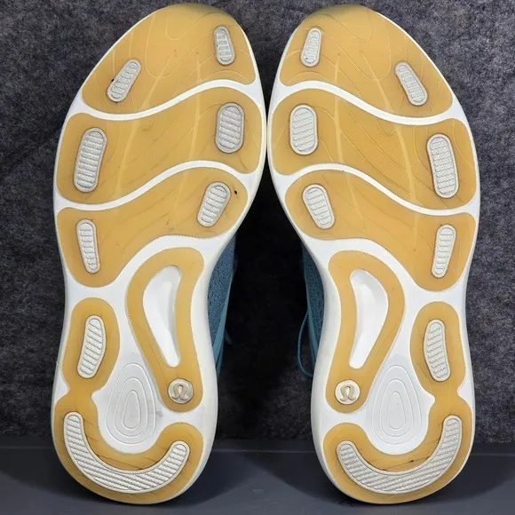 Lululemon Chargefeel Workout Low Running Shoes Athletic Gym Blue Size 7