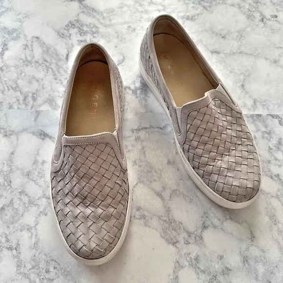 M. Gemi The Cerchio Slip On Sneaker in Dove Gray