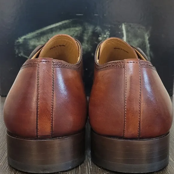 Magnanni Marco II Brown Single Monk Strap Mens Dress Shoe Sz 46 / 13 NIB
