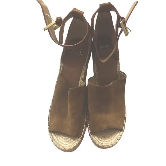 ✅MARC FISHER Adalyn ESPADRILLE WEDGE SANDAL