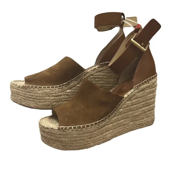 ✅MARC FISHER Adalyn ESPADRILLE WEDGE SANDAL