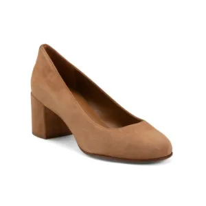 MARGAUX Cacao Handmade In Spain Suede The Heel Shoes