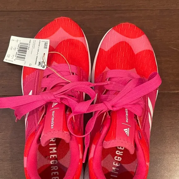 Marimekko x Adidas Edgelux Pink Running Shoes 7