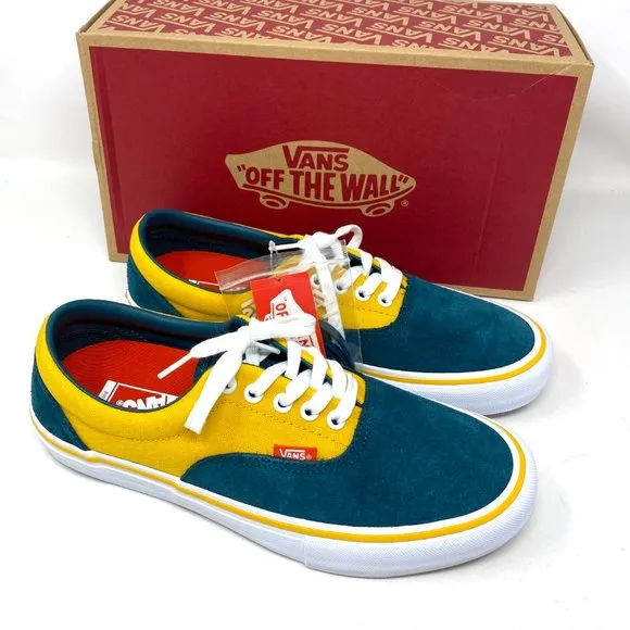 💖MEGA SALE💖VANS Era Pro Prime Atlantic Shoes Women’s Gold Suede VN0A347L0V1