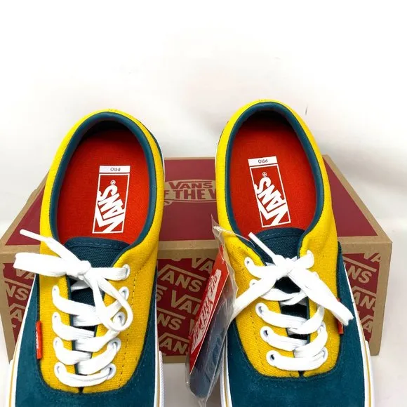 💖MEGA SALE💖VANS Era Pro Prime Atlantic Shoes Women’s Gold Suede VN0A347L0V1