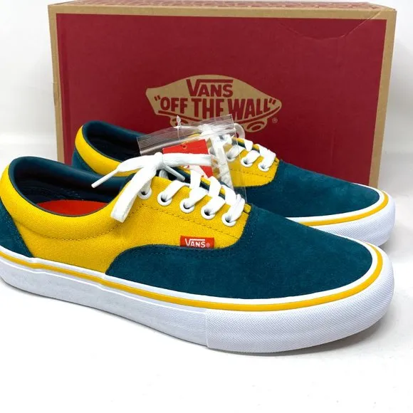 💖MEGA SALE💖VANS Era Pro Prime Atlantic Shoes Women’s Gold Suede VN0A347L0V1