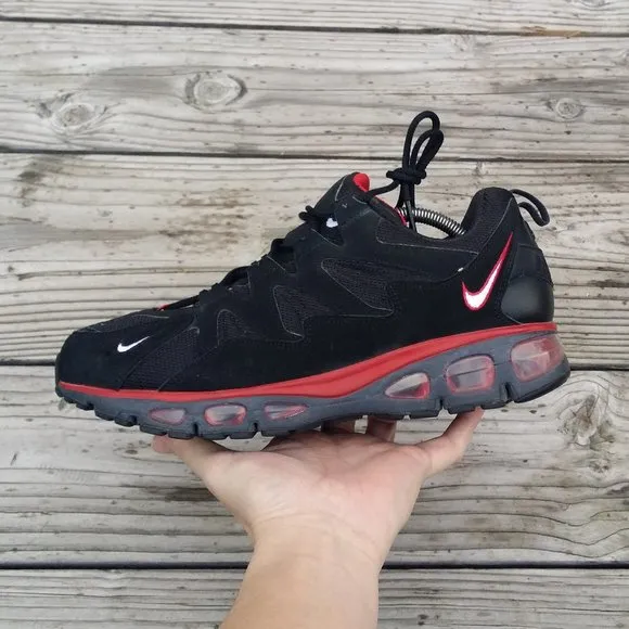 Men 2012 Nike Air Max Tailwind 96-12 Bred Running Shoes Sneakers